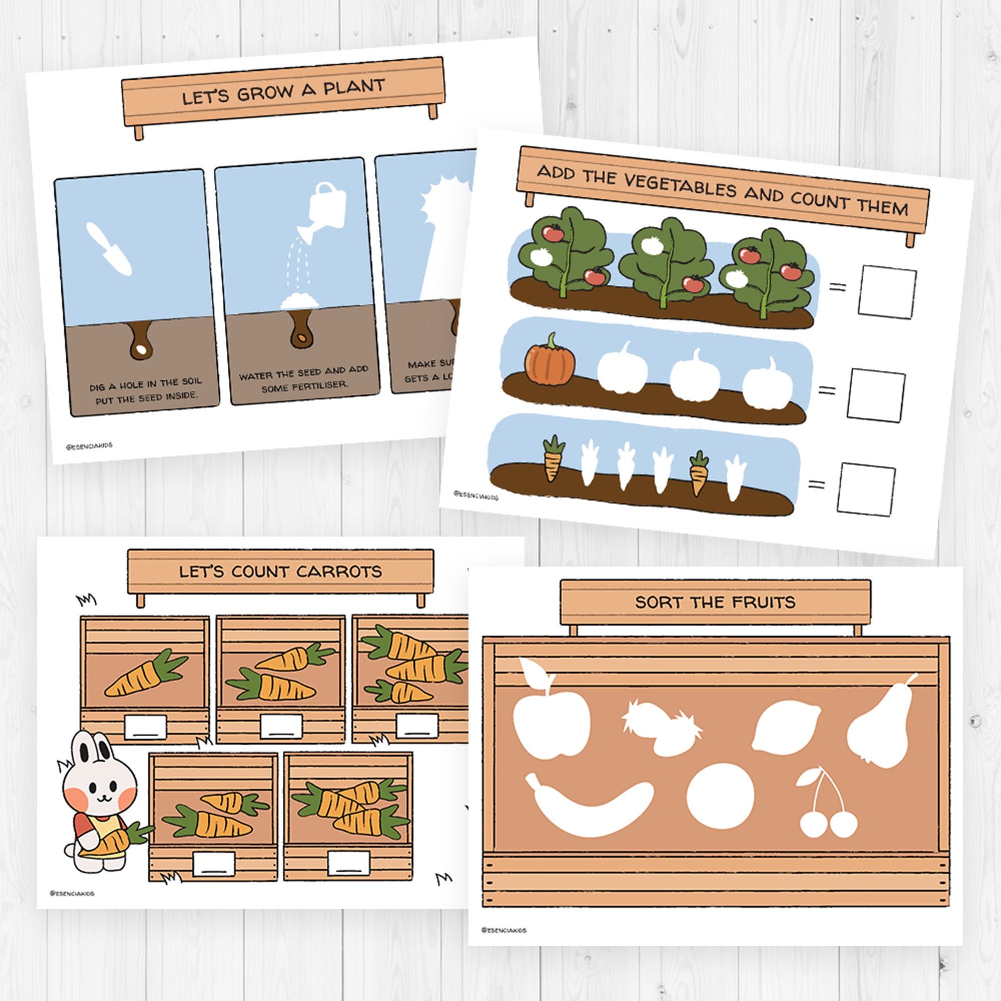 Farm Animals Busy Book | Preschool Toddler Busy Books, preschool printable activity book, Montessori learning